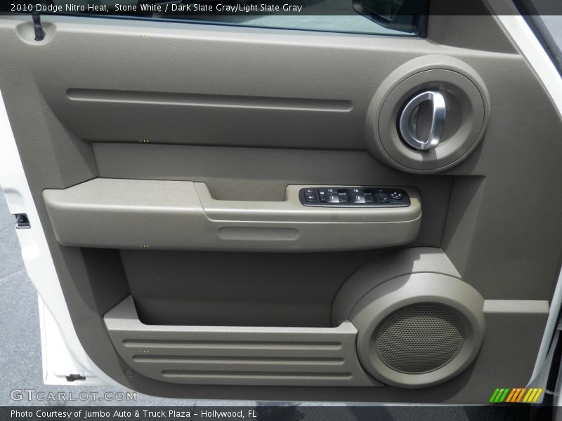 Stone White / Dark Slate Gray/Light Slate Gray 2010 Dodge Nitro Heat