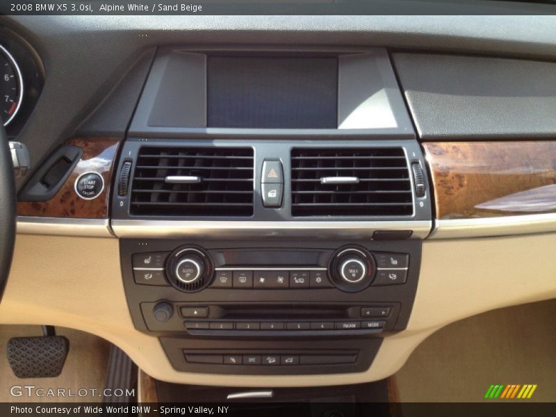 Alpine White / Sand Beige 2008 BMW X5 3.0si