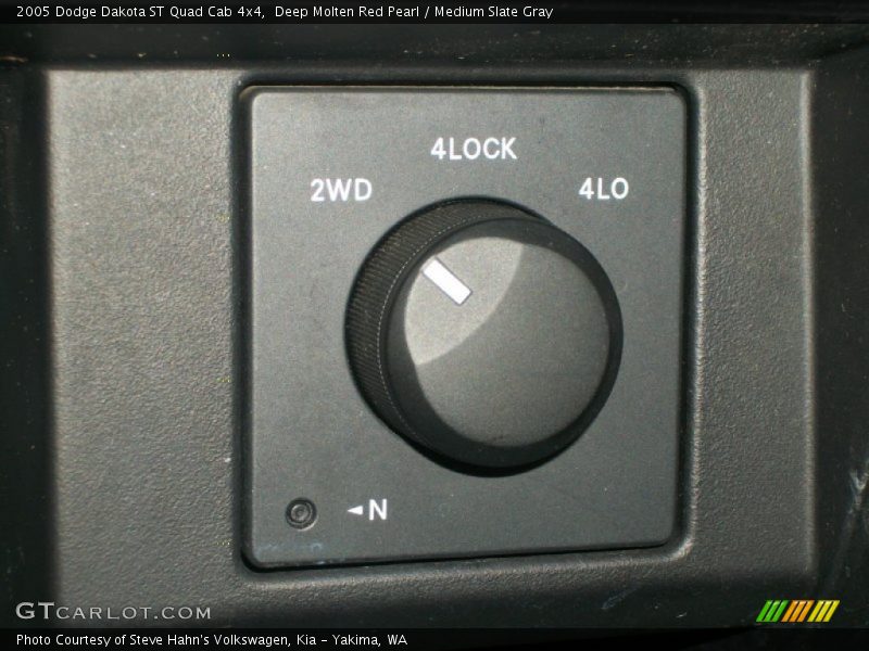 Deep Molten Red Pearl / Medium Slate Gray 2005 Dodge Dakota ST Quad Cab 4x4