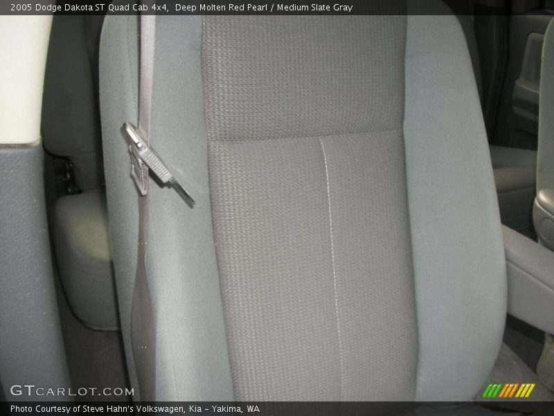 Deep Molten Red Pearl / Medium Slate Gray 2005 Dodge Dakota ST Quad Cab 4x4