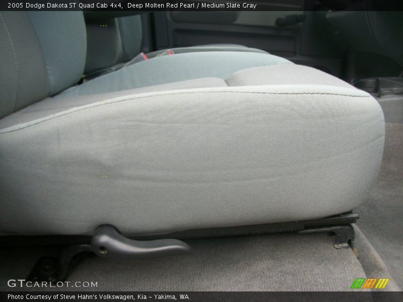Deep Molten Red Pearl / Medium Slate Gray 2005 Dodge Dakota ST Quad Cab 4x4