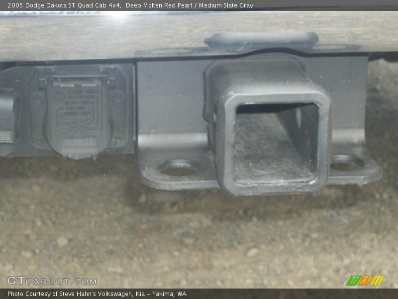 Deep Molten Red Pearl / Medium Slate Gray 2005 Dodge Dakota ST Quad Cab 4x4
