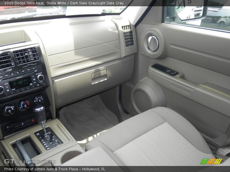 Stone White / Dark Slate Gray/Light Slate Gray 2010 Dodge Nitro Heat