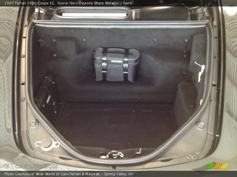  2007 F430 Coupe F1 Trunk
