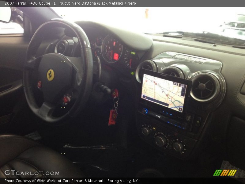 Nuovo Nero Daytona (Black Metallic) / Nero 2007 Ferrari F430 Coupe F1