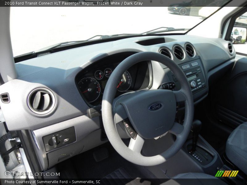 Frozen White / Dark Gray 2010 Ford Transit Connect XLT Passenger Wagon