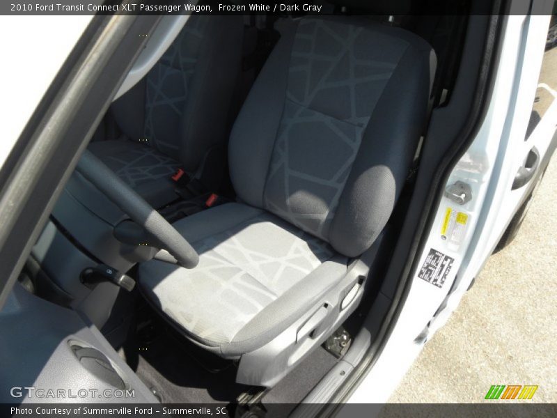 Frozen White / Dark Gray 2010 Ford Transit Connect XLT Passenger Wagon