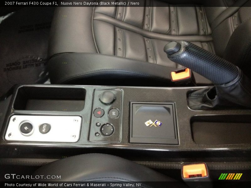 Nuovo Nero Daytona (Black Metallic) / Nero 2007 Ferrari F430 Coupe F1