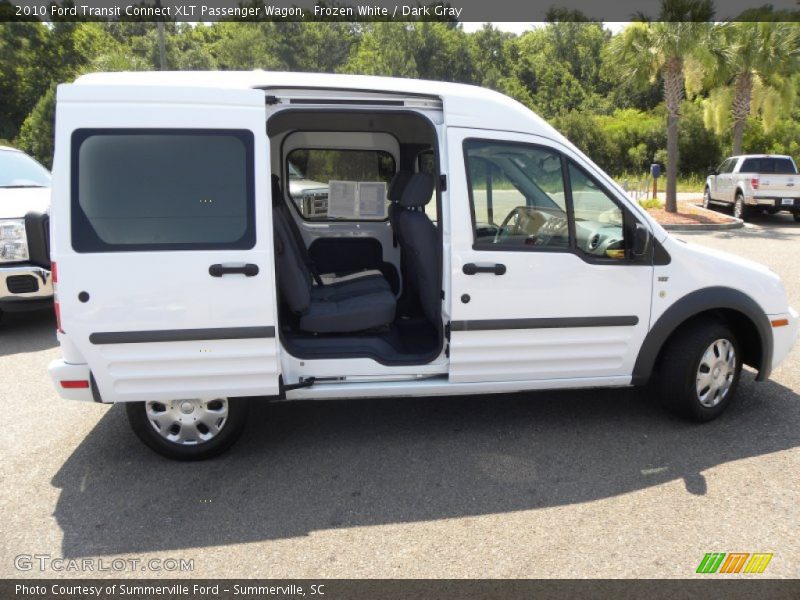 Frozen White / Dark Gray 2010 Ford Transit Connect XLT Passenger Wagon