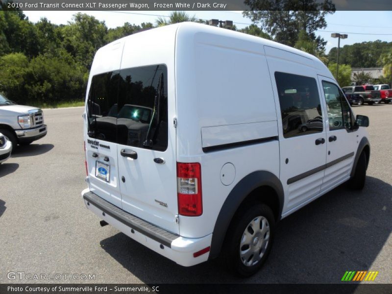Frozen White / Dark Gray 2010 Ford Transit Connect XLT Passenger Wagon