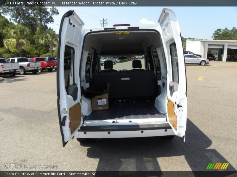 Frozen White / Dark Gray 2010 Ford Transit Connect XLT Passenger Wagon