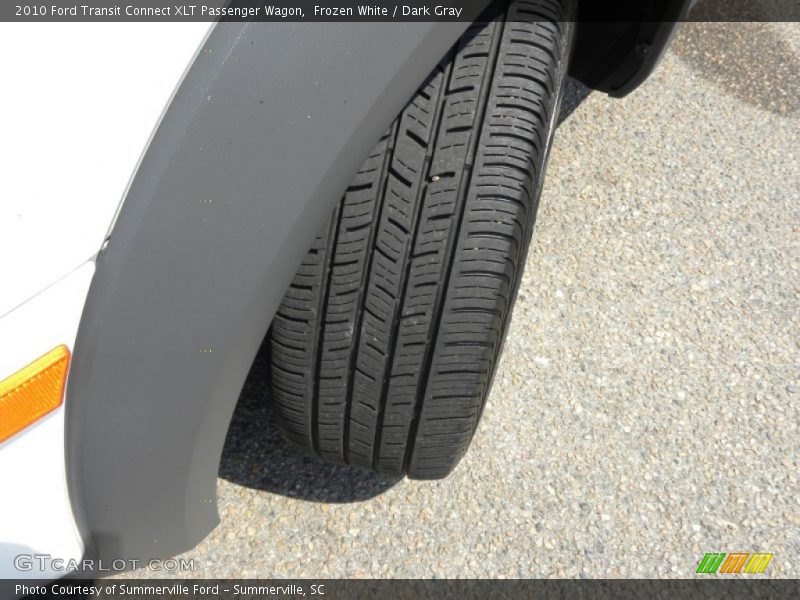 Frozen White / Dark Gray 2010 Ford Transit Connect XLT Passenger Wagon