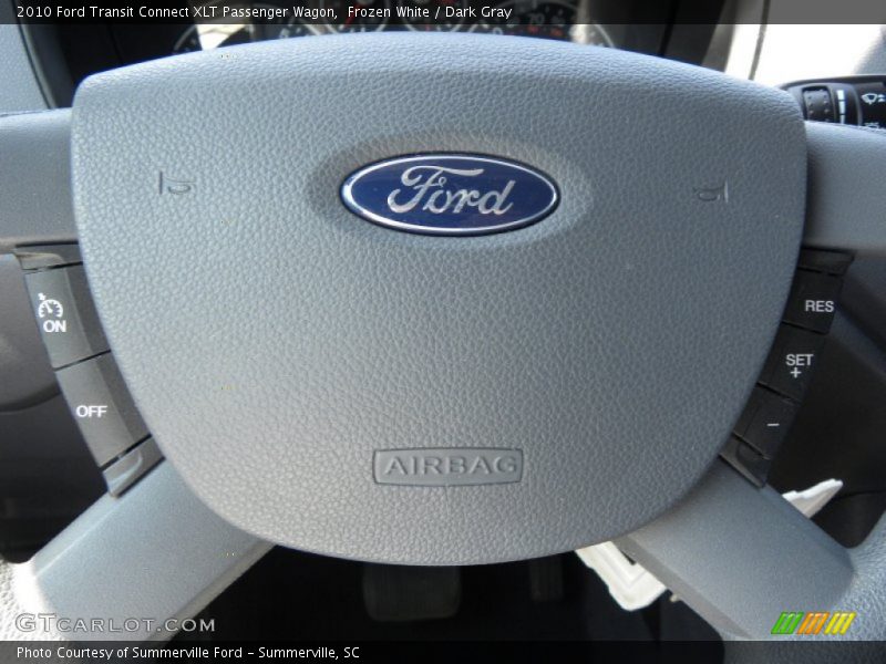 Frozen White / Dark Gray 2010 Ford Transit Connect XLT Passenger Wagon
