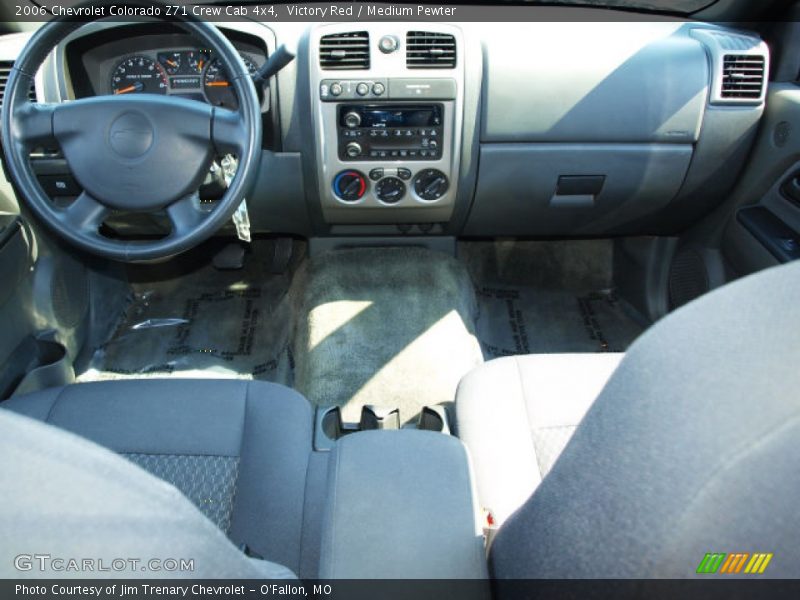 Victory Red / Medium Pewter 2006 Chevrolet Colorado Z71 Crew Cab 4x4