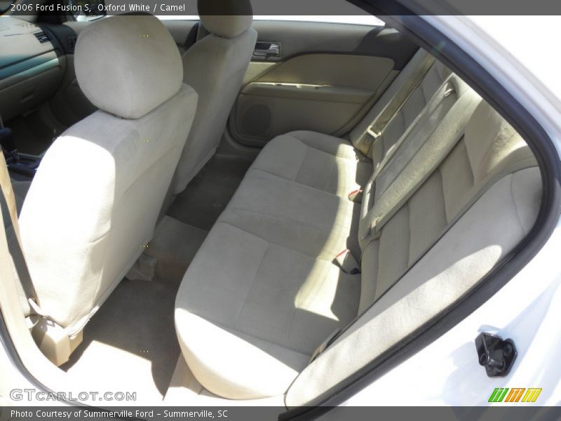 Oxford White / Camel 2006 Ford Fusion S