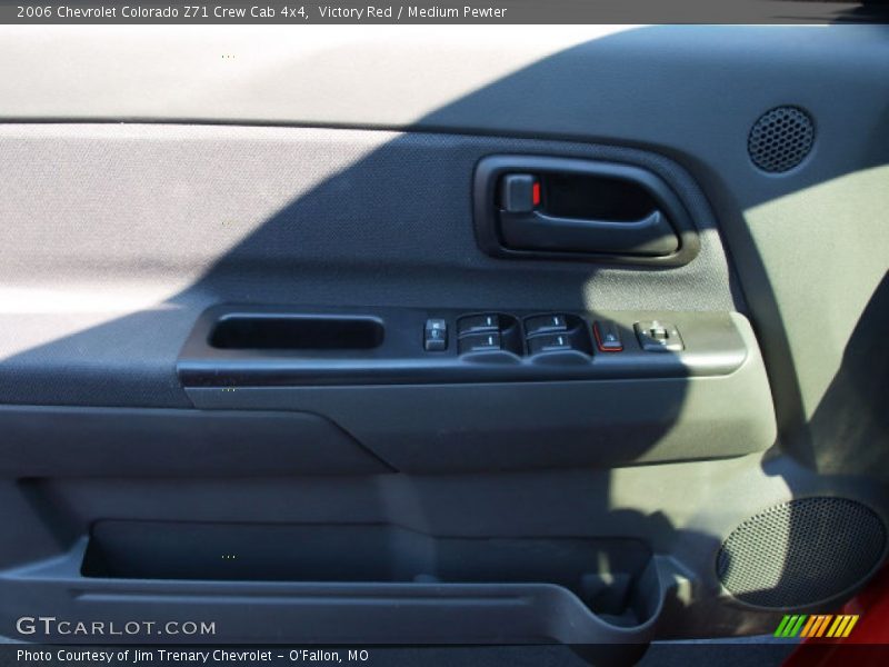 Victory Red / Medium Pewter 2006 Chevrolet Colorado Z71 Crew Cab 4x4