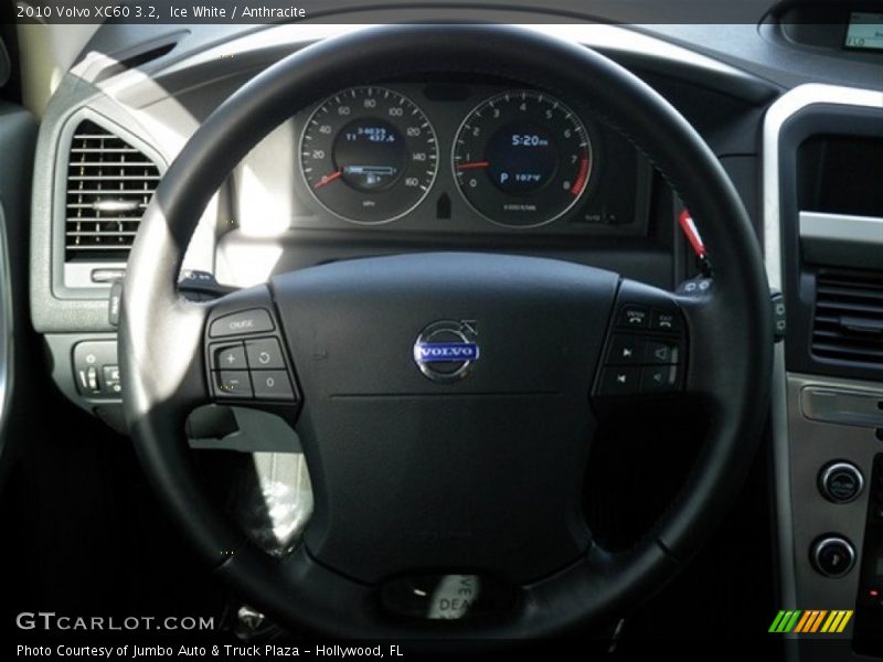 Ice White / Anthracite 2010 Volvo XC60 3.2