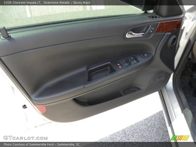 Silverstone Metallic / Ebony Black 2008 Chevrolet Impala LT