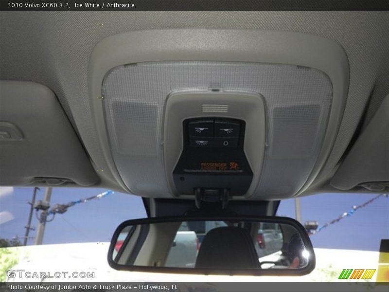 Ice White / Anthracite 2010 Volvo XC60 3.2