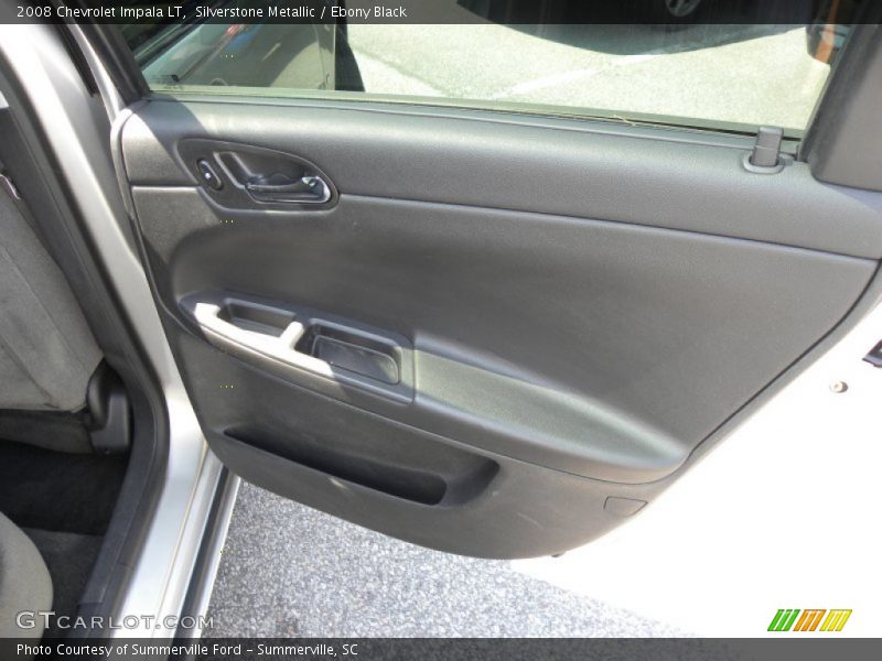 Silverstone Metallic / Ebony Black 2008 Chevrolet Impala LT