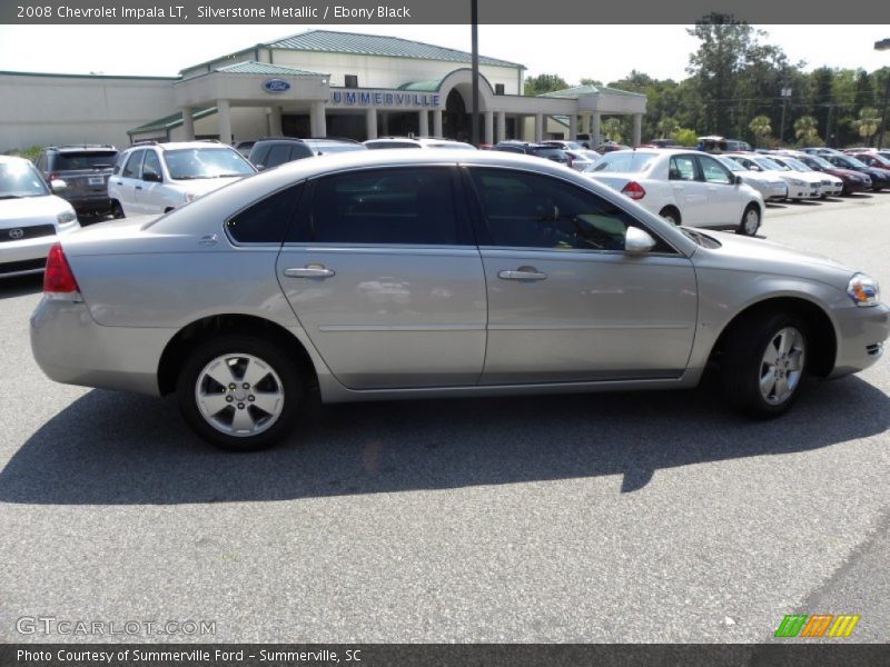 Silverstone Metallic / Ebony Black 2008 Chevrolet Impala LT