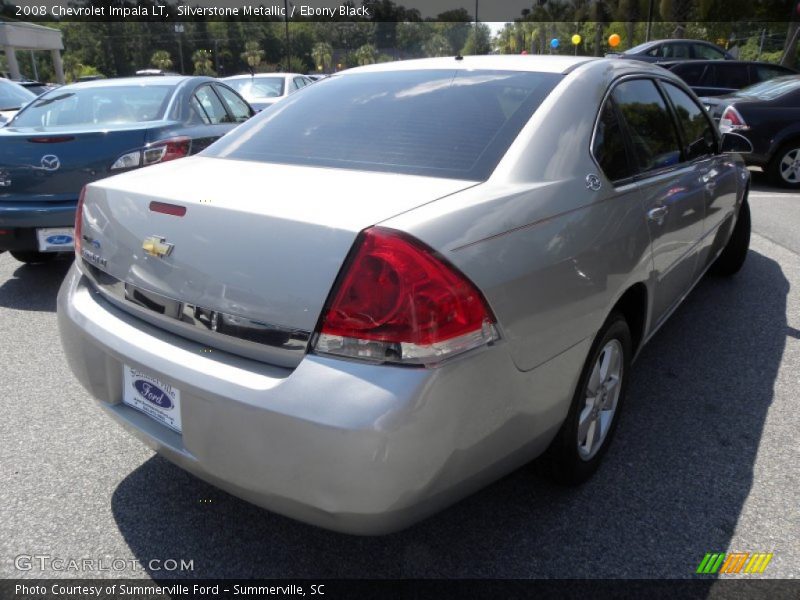 Silverstone Metallic / Ebony Black 2008 Chevrolet Impala LT