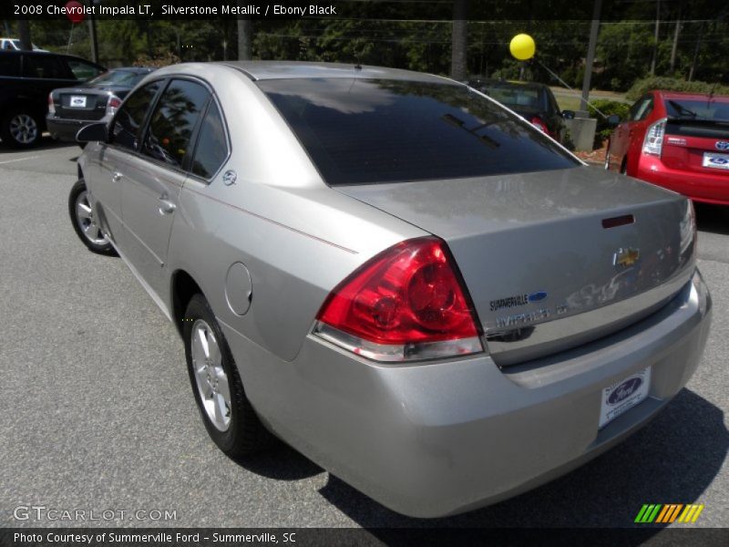 Silverstone Metallic / Ebony Black 2008 Chevrolet Impala LT