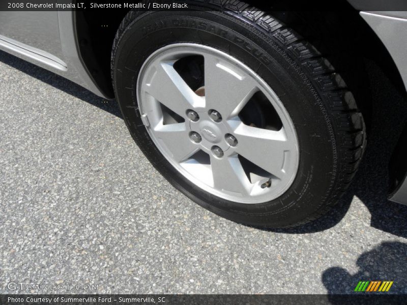 Silverstone Metallic / Ebony Black 2008 Chevrolet Impala LT