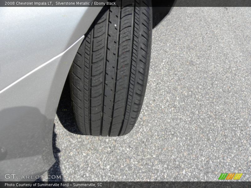 Silverstone Metallic / Ebony Black 2008 Chevrolet Impala LT