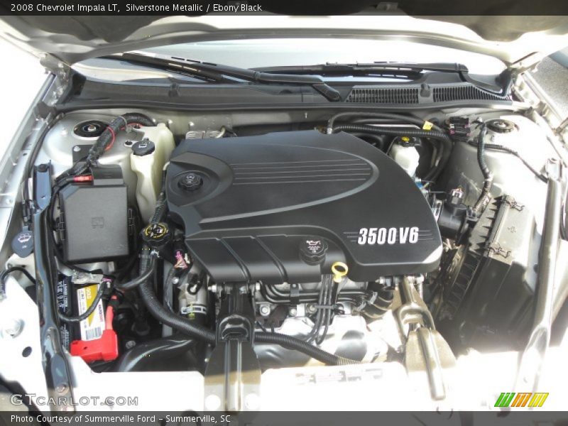 Silverstone Metallic / Ebony Black 2008 Chevrolet Impala LT