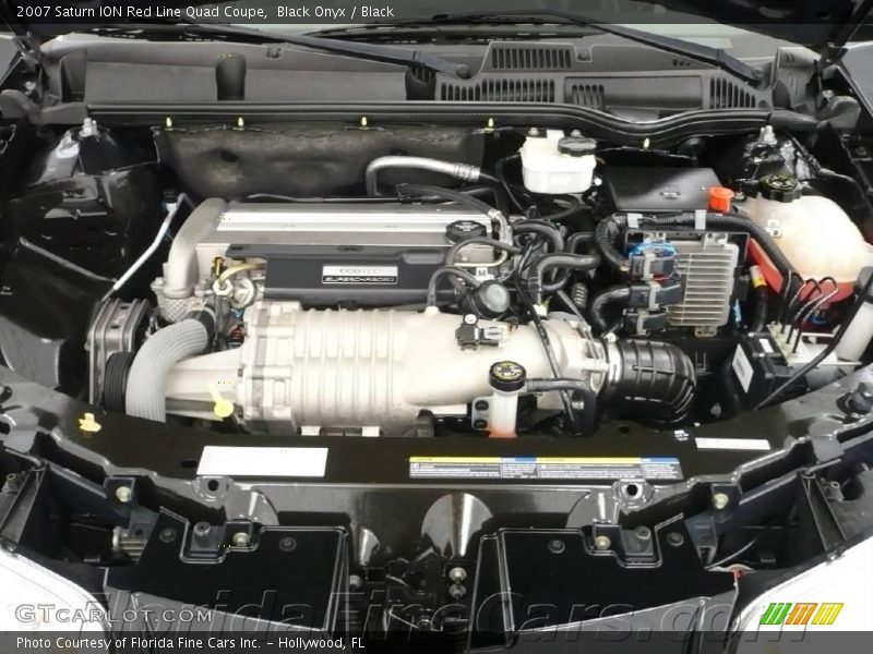 Black Onyx / Black 2007 Saturn ION Red Line Quad Coupe
