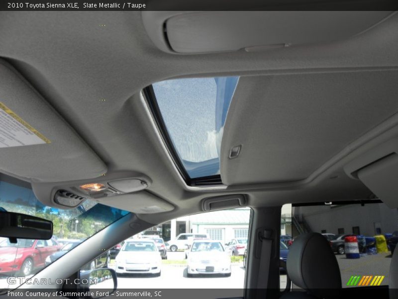 Slate Metallic / Taupe 2010 Toyota Sienna XLE