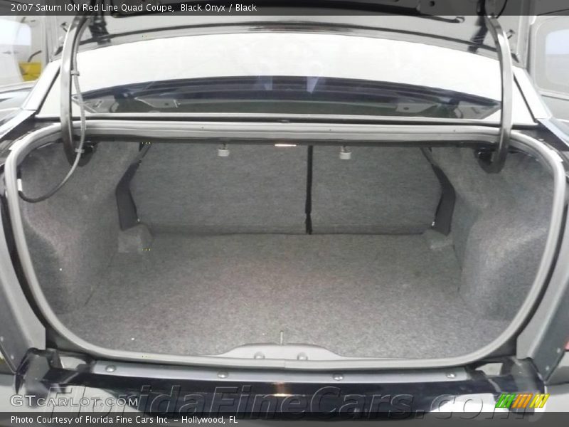 Black Onyx / Black 2007 Saturn ION Red Line Quad Coupe
