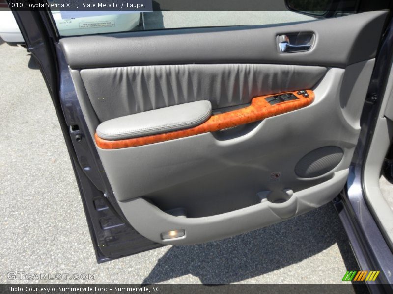 Slate Metallic / Taupe 2010 Toyota Sienna XLE