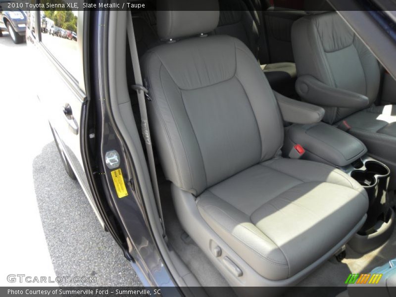 Slate Metallic / Taupe 2010 Toyota Sienna XLE