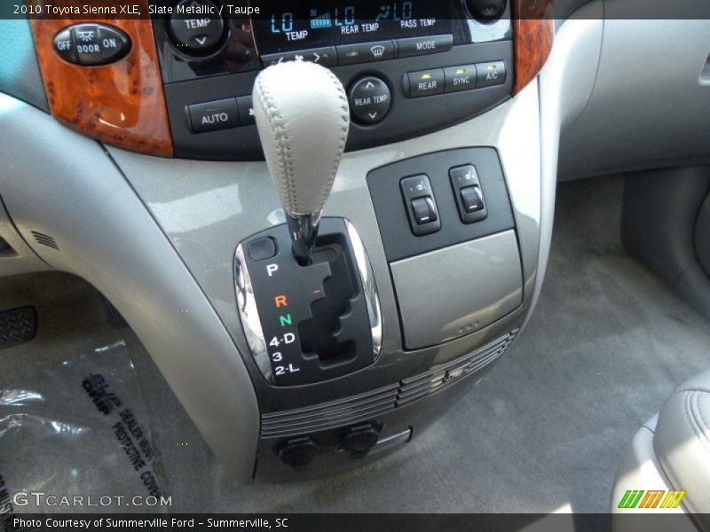 Slate Metallic / Taupe 2010 Toyota Sienna XLE