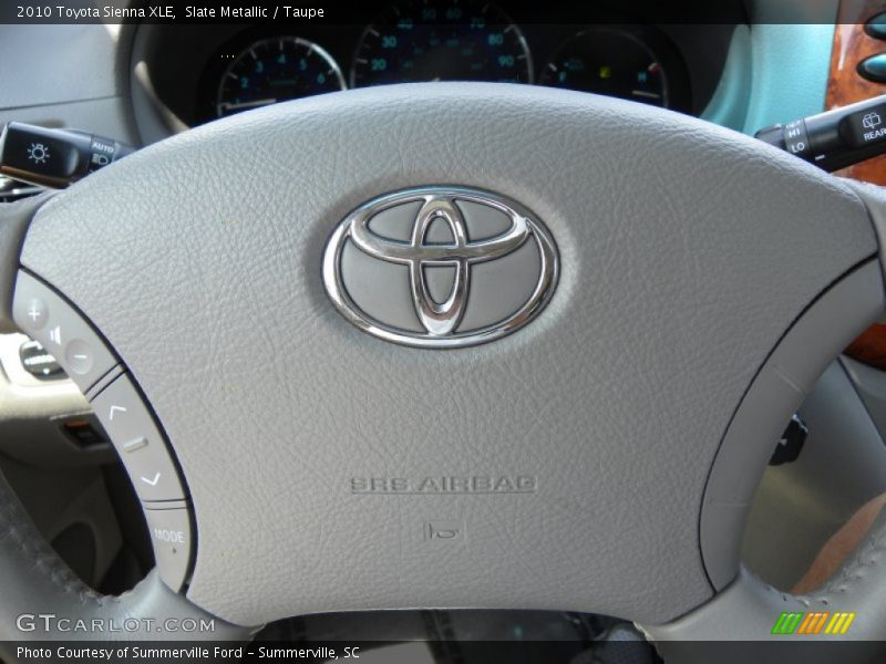 Slate Metallic / Taupe 2010 Toyota Sienna XLE