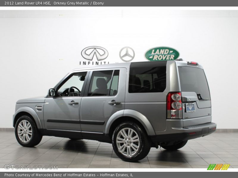 Orkney Grey Metallic / Ebony 2012 Land Rover LR4 HSE