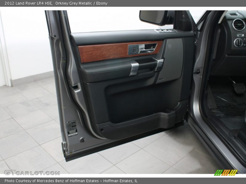 Orkney Grey Metallic / Ebony 2012 Land Rover LR4 HSE