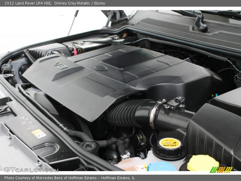 Orkney Grey Metallic / Ebony 2012 Land Rover LR4 HSE