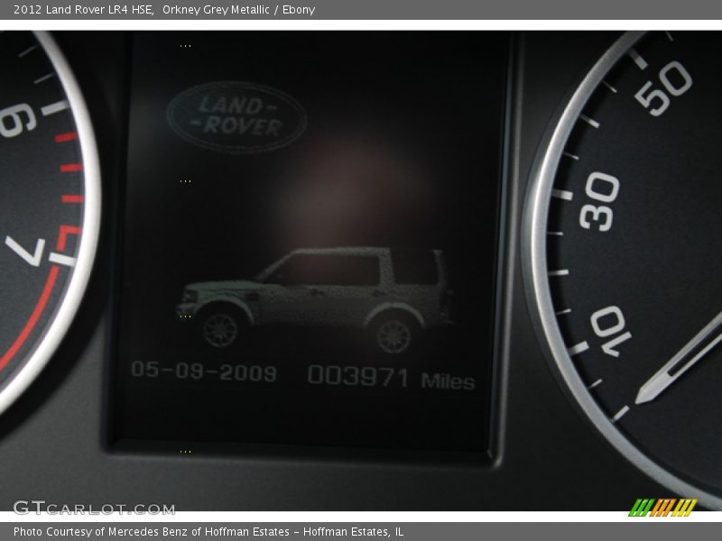 Orkney Grey Metallic / Ebony 2012 Land Rover LR4 HSE