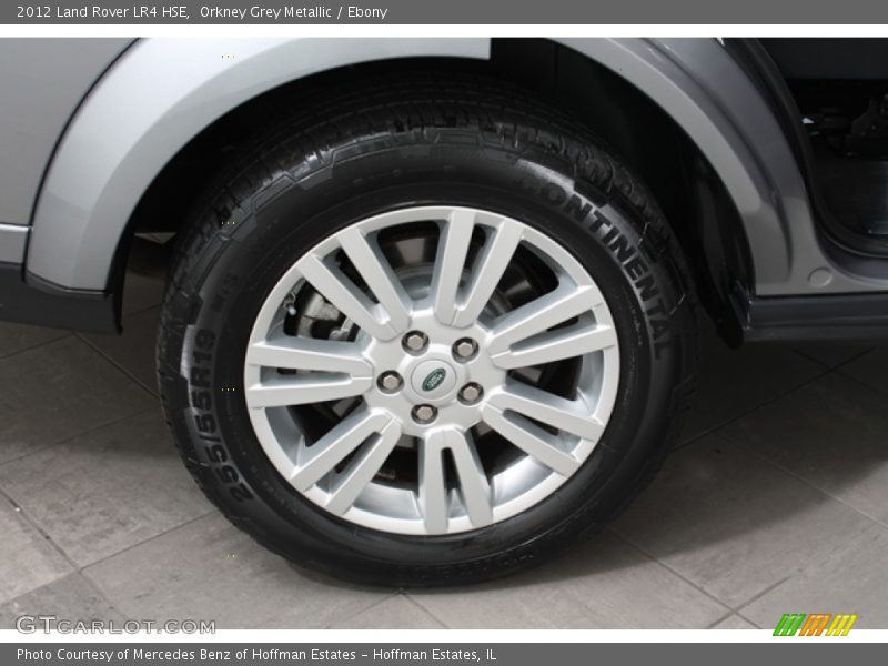 Orkney Grey Metallic / Ebony 2012 Land Rover LR4 HSE