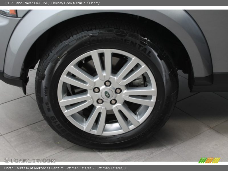 Orkney Grey Metallic / Ebony 2012 Land Rover LR4 HSE