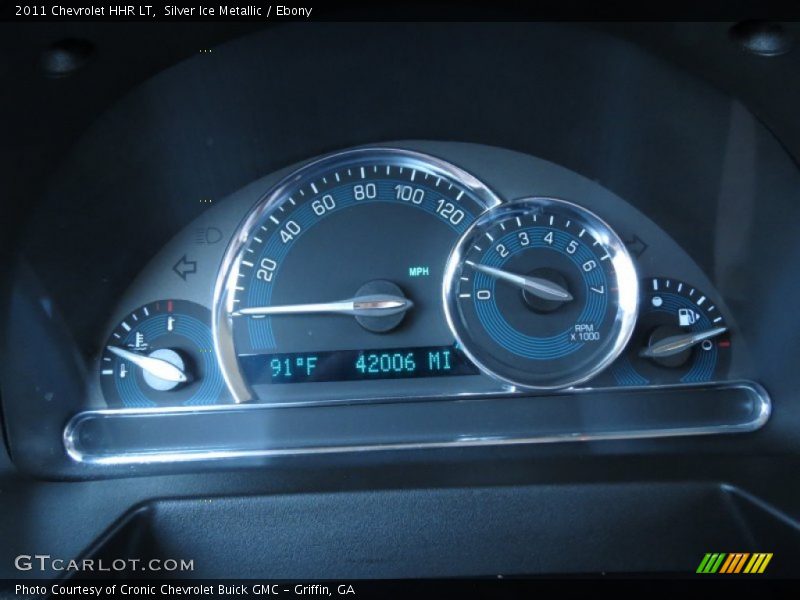 Silver Ice Metallic / Ebony 2011 Chevrolet HHR LT