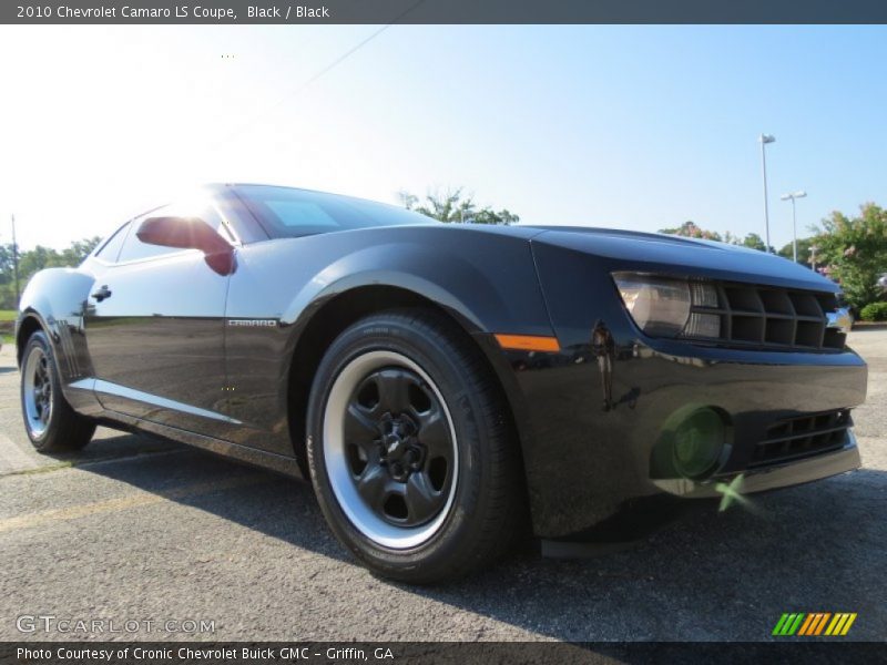Black / Black 2010 Chevrolet Camaro LS Coupe