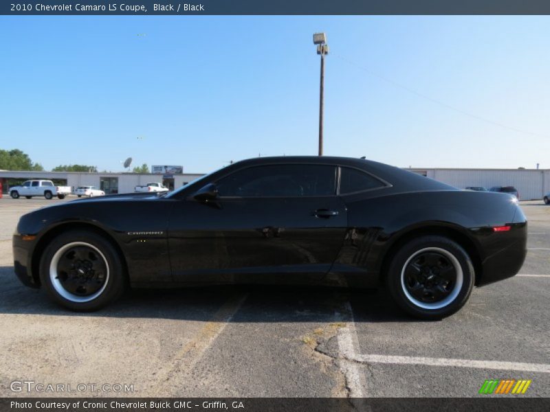 Black / Black 2010 Chevrolet Camaro LS Coupe