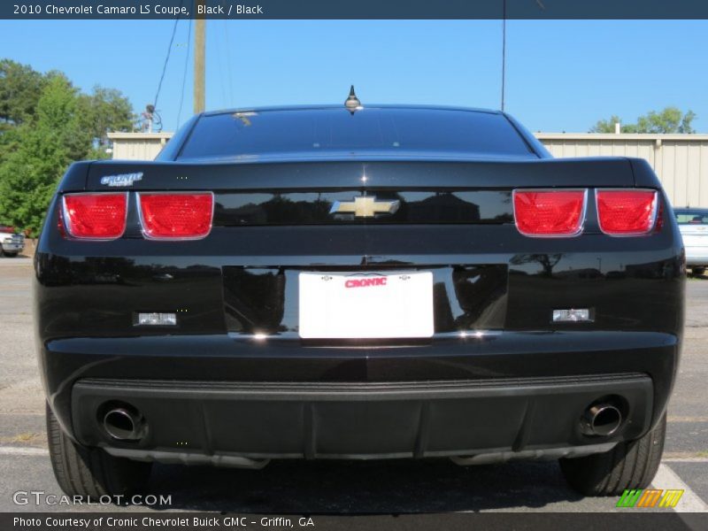 Black / Black 2010 Chevrolet Camaro LS Coupe