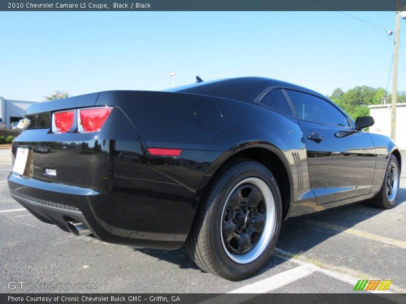 Black / Black 2010 Chevrolet Camaro LS Coupe