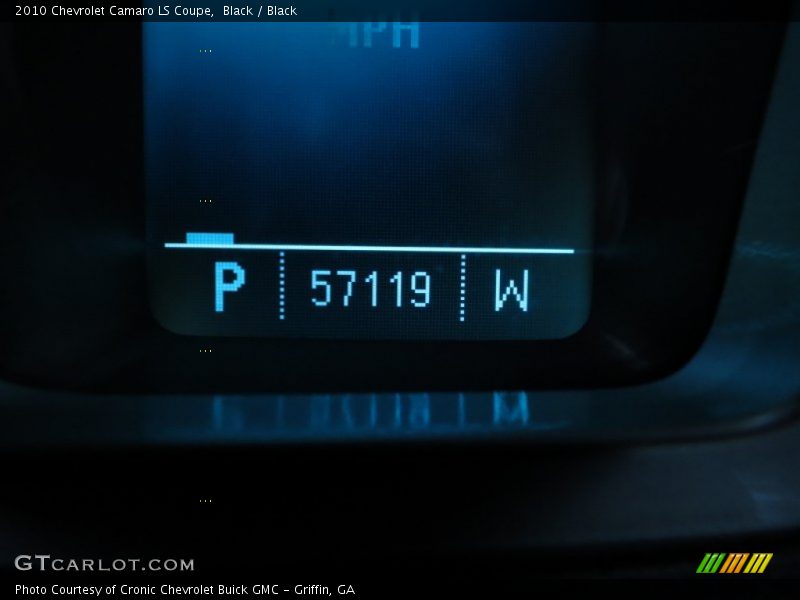 Black / Black 2010 Chevrolet Camaro LS Coupe
