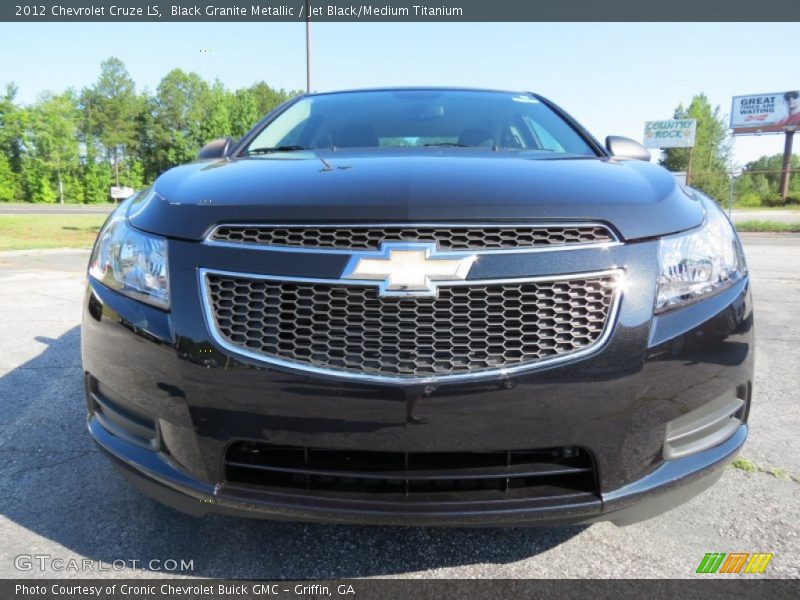 Black Granite Metallic / Jet Black/Medium Titanium 2012 Chevrolet Cruze LS